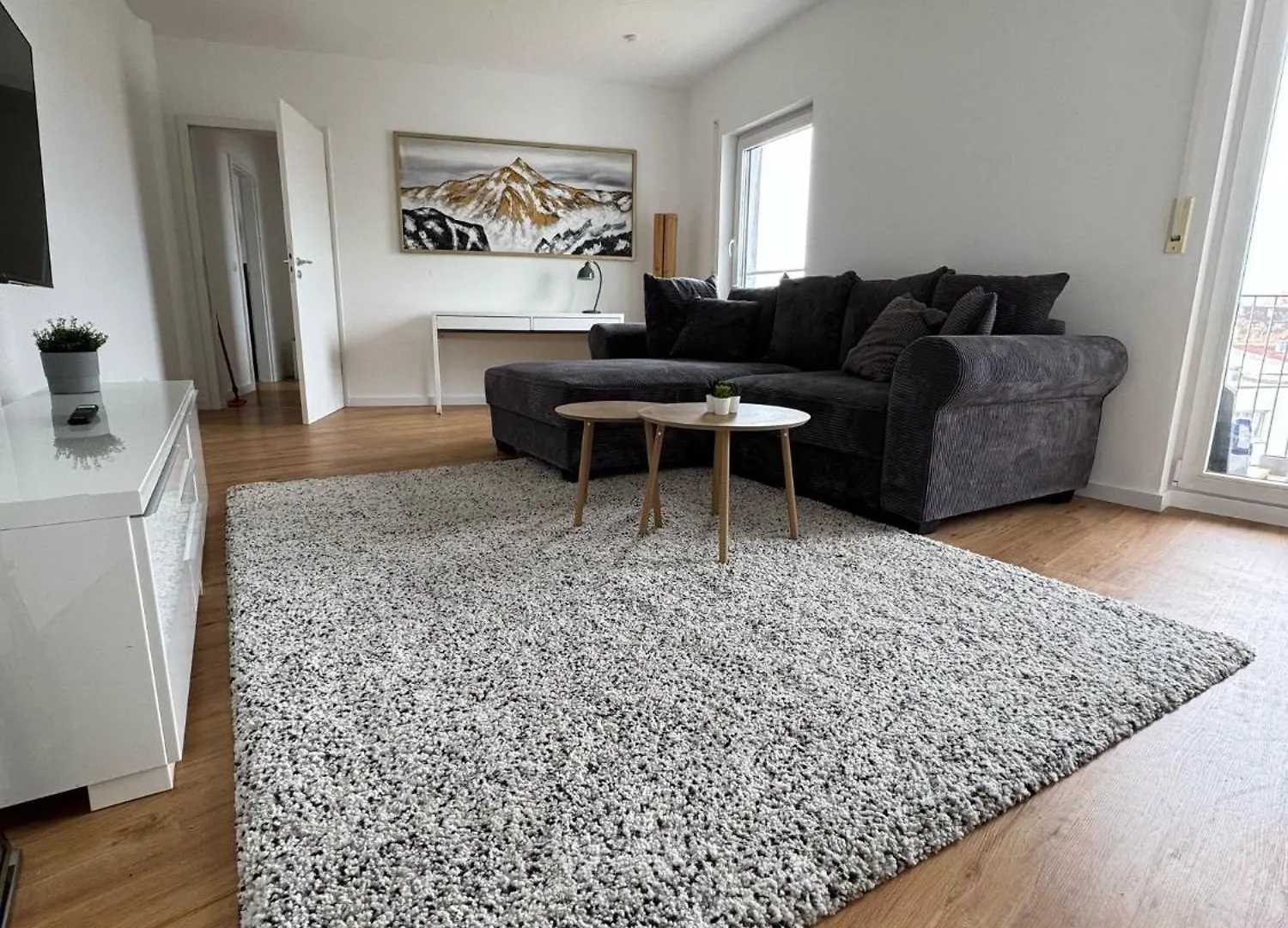Apartament 2Zimmer Zentrale Lage Stellplatz Urban Light Erlangen Niemcy