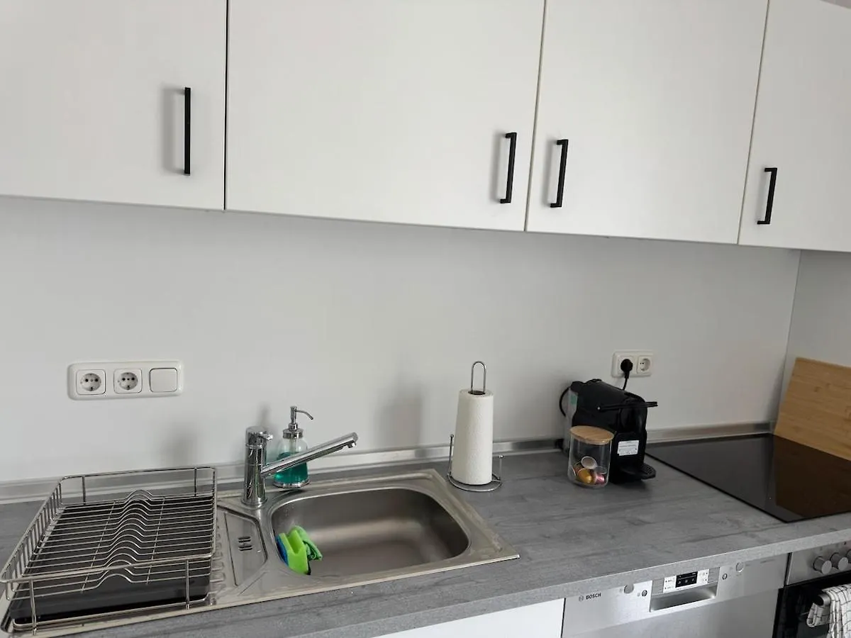 Apartament 2Zimmer Zentrale Lage Stellplatz Urban Light Erlangen Niemcy
